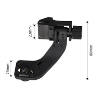 Support de Casque Tactique NVG J-Arm pour Vision Nocturne, Adaptateur pour Casques Mich Fast M88 Wendy pour Monoculaire PVS-14 GS1X20