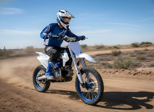 Mini <span class=keywords><strong>moto</strong></span> tout-terrain à essence 125cc 4 temps refroidie par air avec cadre en acier DB-102 |   Motocross tout-terrain pour adolescents et adultes 125cc 61-80 km/h CDI Démarrage manuel - Product Image 5