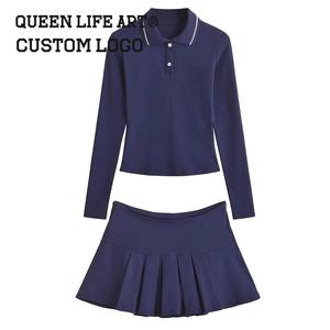 Conjunto de moda personalizable estilo Y2K para mujer, 120 gramos, diseño completo, Sudadera con capucha y conjuntos cortos con estampado de transferencia por sublimación - Product Image 1