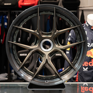 Rines de Carreras de Bronce Pulido Brillante Personalizados, Ruedas Forjadas para Porsche 911 992 Turbo S GT3 McLaren <span class=keywords><strong>720S</strong></span> 750S <span class=keywords><strong>Ferrari</strong></span> 488 - Product Image 2