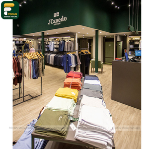 ชั้นวางเสื้อผ้าแบบมีล้อและเบรก ชั้นวางเสื้อผ้าสำหรับร้านค้าปลีก - Product Image 4