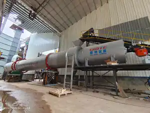 Biomass sand rotary drum dryer high capacity agricultural rotary drum dryer drying machine for minerals