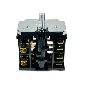 XZ307 509 <b>Rotary</b> <b>Switch</b> 4+0 5 Position Screw Terminal Plastic Band <b>Switch</b> For Oven Use - Product Image 1