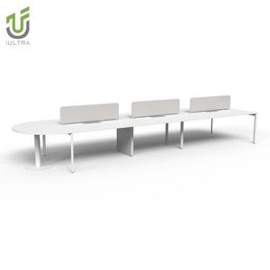 Iultra mới văn phòng máy trạm 1 2 3 4 6 8 người chỗ ngồi văn phòng bàn bán vòng tròn văn phòng bàn - Product Image 3