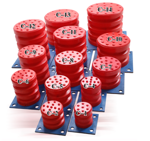 תוצרת סין מנוף פוליאוריטן מסוג JHQ-C עם גודל מותאם אישית - Product Image 2