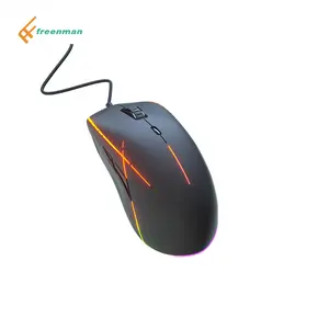 Grosir OEM kustom desain terlaris khusus mouse gaming tangan kiri