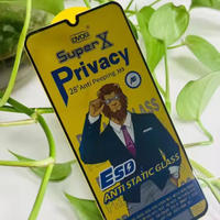 Protection d'Écran en Verre Trempé Anti-Espion OVOG Super X à Prix d'Usine pour iPhone 12 13 14 15 16 17 Pro Max