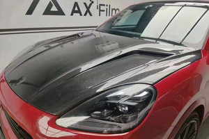 Nuevo Kit de Mejora de Cubierta de Capó y Maletero de Fibra de Carbono para Cayenne - Reemplazo Autoadhesivo - Product Image 4