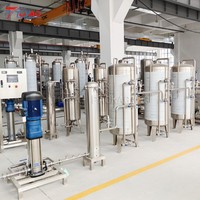 Sistema de Ósmosis Inversa RO, Filtro de Agua de 2000L por Hora, Sistema de Purificación de Agua de Alta Calidad para Uso en Fábricas de Agua Potable