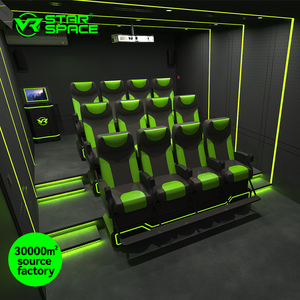 Parc à thème Cinéma nu immersif 5D Théâtre volant professionnel à vendre Réalité virtuelle Cinéma volant 5D - Product Image 2