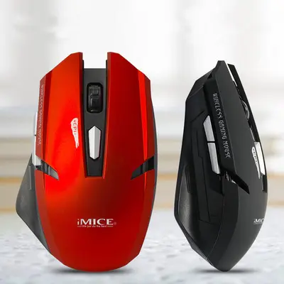 IMICE G-1700 factory direct 2.4G notebook mouse sem fio rato silencioso escritório de negócios