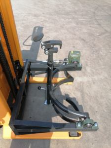 Hot Selling 450kg elektrische hydraulische Trommel gießer Paletten trommel heber Öl trommel stapler - Product Image 6