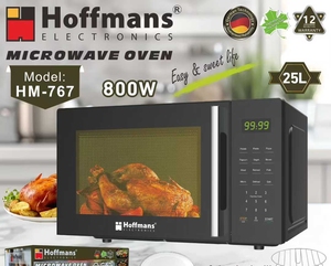Horno Microondas Hoffmans de Alta Calidad, 25L, 800W, Control Táctil, 9 Menús Automáticos, Recalentamiento Rápido para Familias Numerosas - Product Image 5