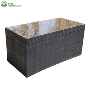 High Quality Solid Tri-Cyanuric Acid Glue Brown Coated Waterproof Fire-Resistant E0 Formaldehyde Concrete <b>Formwork</b> Plywood - Product Image 3
