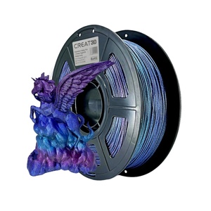 Filament 3D PLA Créa3D Chameleon Galaxy Arc-en-ciel 1,75 mm 1 kg/bobine, couleur changeante brillante pour imprimante 3D - Product Image 3
