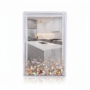 Acrylic Nổi Chất Lỏng Khung Ảnh 2x3 Inch Hoa Chủ Đề Khuyến Mãi Quà Tặng Thủ Công Cho Ngày Valentine Khung Ảnh - Product Image 6