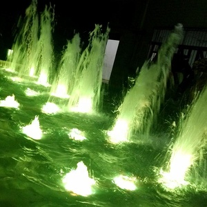 Fontaine <span class=keywords><strong>à</strong></span> eau commerciale moderne Fenlin en acier inoxydable 304, tour de glace, éclairage LED multicolore écologique, musique/PLC/DMX512 - Product Image 3