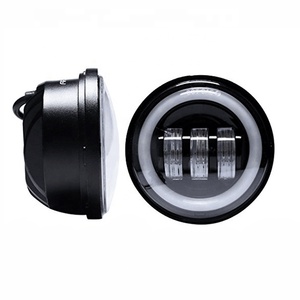 7 inch nhảy múa màu Halo Vòng <span class=keywords><strong>Led</strong></span> Đèn Pha vòng với <span class=keywords><strong>4</strong></span> inch đèn sương mù <span class=keywords><strong>Kit</strong></span> cho Jeep TJ LJ - Product Image 4