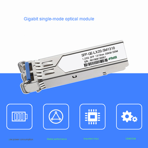 Módulo óptico SFP de fibra dual monomodo Gigabit 1,25G de doble fibra 1310nm10KM G - Product Image 5
