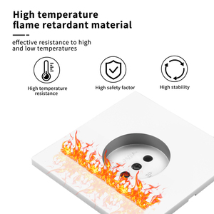 WESA Prise Murale 16A 1 Prise EU, Multiprise Murale Design Moderne de Luxe - Product Image 4