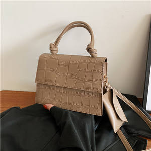 Petit sac à bandoulière carré à motif autruche, style urbain, tendance, polyvalent et tendance - Product Image 4