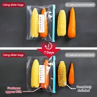 Bolsa de Plástico Multiusos con Cierre Hermético, Impresión Personalizada, Varios Tamaños, Apilable, Resistente, para Congelador, para Mantener la Frescura de los Alimentos
