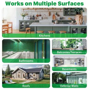 Transparent Polyurethane <b>Waterproof</b> Sealant High Strength Eco-Friendly Invisible Water-Proof Agent for Repairing Leaks Roofs - Product Image 6