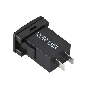 Оптовая продажа OEM 12 В 24 В светодиодный вольтметр USB-A C PD быстрое зарядное устройство QC 3,0 Автомобильное зарядное устройство USB розетка для Toyota Camry <span class=keywords><strong>Cross</strong></span> Yaris - Product Image 6
