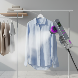 Défroisseur Vapeur Portable de Voyage 100-240V 1000W 150ml Chauffage Rapide en 30s pour Vêtements - Product Image 1