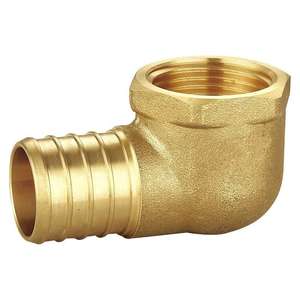 Conexiones de Codo de Compresión de Latón Forjado OEM ODM, Adaptador de Tubería Flexible de Grado Industrial - Product Image 1