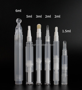 库存工厂批发空透明指甲油营养液体铅笔1.5毫升2毫升3毫升5毫升6毫升牙齿美白笔 - Product Image 1