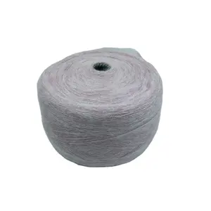 Golden onion spray yarn 6% wool 12% nylon 7% acrylic 13% metal 32% polyester hollow yarn mohair yarn factory direct sales