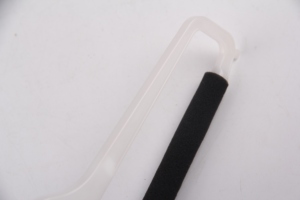 Porte-vêtements sur pied personnalisé en zinc moulé par injection, cinq niveaux, blanc, en PS, pour salon - Product Image 6