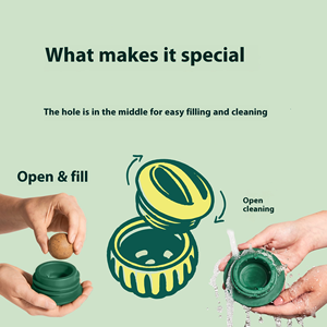 Sıcak satış uzun ömürlü interaktif köpek çiğnemek oyuncak tedavi tepsi kiti ev yapımı köpek davranır için can sıkıcı silikon kalıp rahatlatır - Product Image 5