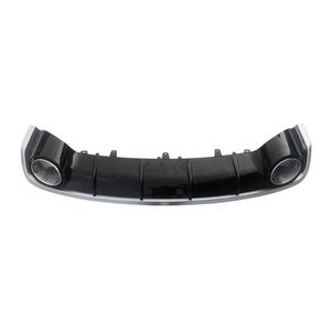Diffusore Posteriore Stile <span class=keywords><strong>RS6</strong></span> Nero Lucido con Terminale di Scarico per Audi A6 S6 2016-2018 Sports S Line Diffusore Paraurti Posteriore di Alta Qualità - Product Image 3