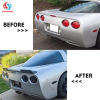 Aileron d'aile haute de couvercle de coffre arrière en Fiber de carbone ABS de pièces d'auto nouvellement répertoriées pour Chevrolet Corvette C5 1997-2004