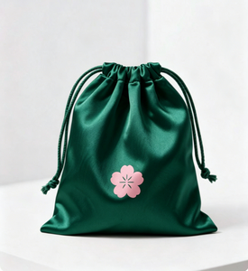 Custom Printed Satin Drawstring Bag <b>Ribbon</b> Drawstring Jewelry Packaging Pouch Gift Cosmetic Travel <b>Wedding</b> Favor Storage Bag - Product Image 4