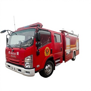 4x2 diesel brandweerauto met laadbak, verantwoordelijk voor brandbestrijding op stedelijke hoofdwegen en rond hoogbouw - Product Image 1