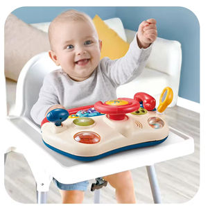 Juguetes educativos interactivos Musical <span class=keywords><strong>volante</strong></span> conducción coche juegos bebé electrónico niños <span class=keywords><strong>volante</strong></span> juguete - Product Image 3