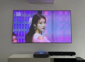 <span class=keywords><strong>H2</strong></span> <span class=keywords><strong>Pro</strong></span> Siêu Ngắn Ném Máy Chiếu Bất 4K Ba Laser Android Thông Minh TV Wifi Bluetooth Rạp Hát Tại Nhà Máy Chiếu DLP Chiếu - Product Image 5