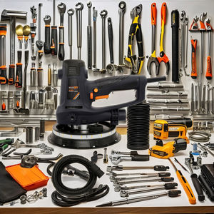 MAXXT 2880W Ponceuse à cloisons sèches électrique avec lumière LED, aspiration sans poussière, vitesse variable, ponçage mural, usage industriel, 110V/220V - Product Image 6