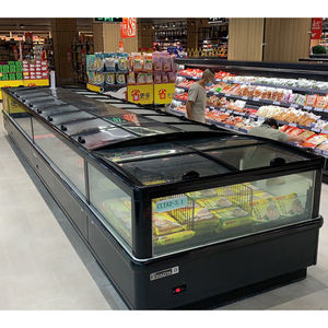 Congélateur commercial pour supermarché, équipement de réfrigération, îlot combiné pour aliments surgelés, congélateurs horizontaux pour supermarché - Product Image 2