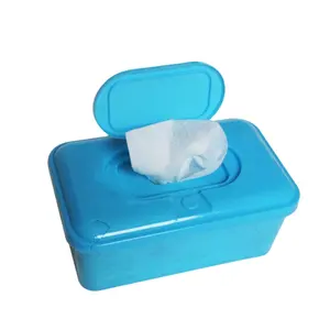 Fsc Gmpc Ce Iso13485 Bsci Biodeg Water Veeg Schoonmaken Kleurrijke Tissue Box Hand Baby Natte Doekjes In Een Doos