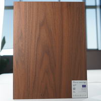 Panneau décoratif minimaliste en placage de bois naturel préfini Golden Chameleon, finition laquée Excimer, écologique, durable, de qualité supérieure