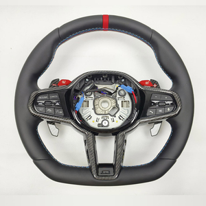 พวงมาลัยรถยนต์หนังสไตล์สปอร์ตสำหรับ <span class=keywords><strong>BMW</strong></span> 5 Series <span class=keywords><strong>G10</strong></span> G20 G30 - Product Image 3