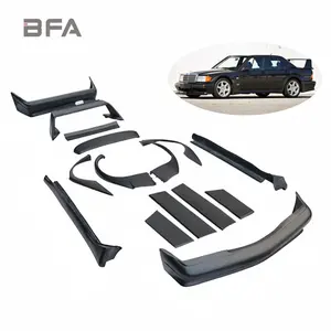 For Mercedes-benz C-Class 190E bumper Benz W201 190e Evolution II Front and rear bumper body kit