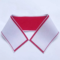 Col haut de gamme personnalisé encolure côtelée utilisé pour les accessoires de chemises