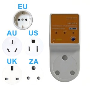 Regulador automático de voltaje de 20 amperios, monofásico, con enchufe de CA para protección de refrigeradores en Sudáfrica - Product Image 1