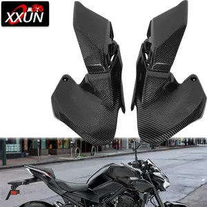 XXUN Panel Depan Tangki Minyak Gas Sepeda Motor Penutup Sisi Fairing untuk Kawasaki Z900 Z 900 Z-900 2020 2021