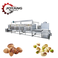 Machine de cuisson, séchage et stérilisation industrielle entièrement automatique par micro-ondes pour noix, amandes, noix de cajou, châtaignes et arachides, séchoir tunnel